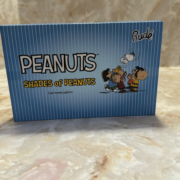RUDE Makeup Peanuts Shades Of Peanuts Cool Toned Eye Palette By